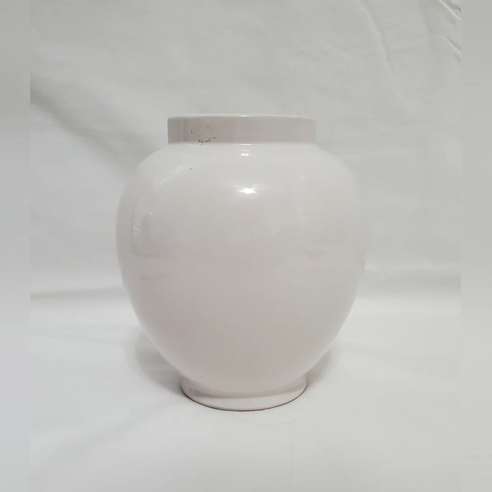 Vintage FTD Florist Blue White Butterfly Ceramic Vase Cottagecore